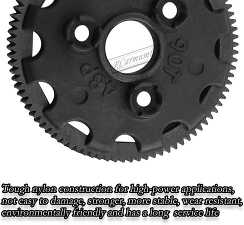 RCarmumb RC 48P 90T Spur Gear w/ 17T 19T 21T & Slipper Clutch Slipper Rebuild Kit Pressure Plate RC Upgrades Part for 1/10 Rustler/Stampede/Bandit 2WD VXL XL-5,Slash 2WD (VXL),Navy Blue in Saudi Arabia
