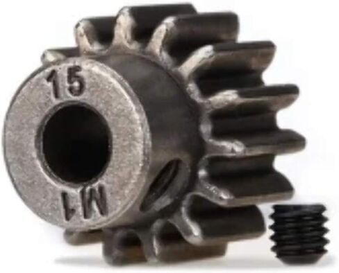 Traxxas 6487X 15-T Pinion Gear 1.0 متري يناسب عمود 5 مم (متوافق مع التروس الفولاذية) in Saudi Arabia