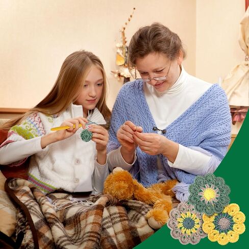 XANGNIER Crochet Kit for Beginners,Crochet Starter Kit with Step-by-Step Video Tutorials and Yarns,Hook,Accessories,Learn to Crochet Kits for Adults and Kid,DIY Arts,Crafts & Sewing Knitting Supplies in Saudi Arabia