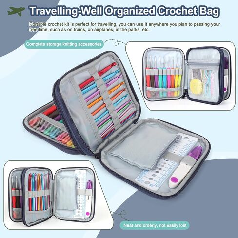 Katech Crochet Kit for Beginners, Adults, Kids Includ Everything You Needed in Kuwait