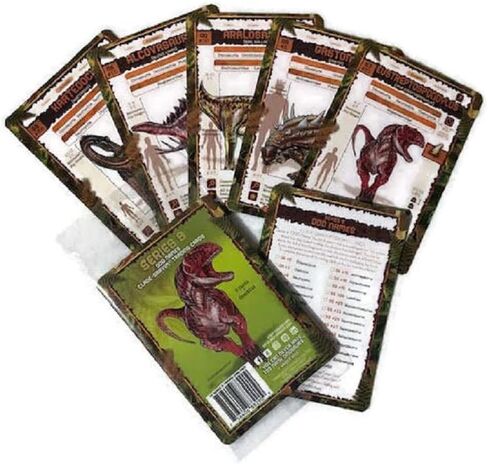 CLADE-GRAVIM Dinosaur Trading Cards - Series 9 Multi Pack for Boys, Girls, and Adults Bundle - Educational Dino Cards - The ODD Names (Three 5 Packs ) in Kuwait