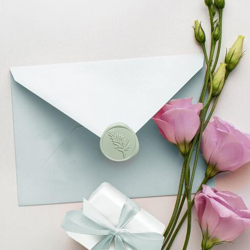 UNIQOOO 180 Pcs Metallic Burgundy Wine Red Box Sealing Wax Beads Nuggets for Wax Seal Stamp, Great for Embellishment of Cards Envelope, Wedding Invitation, Wine Package, Gift Idea in Kuwait