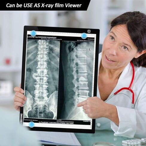 صندوق إضاءة A3، لوحة إضاءة LED مغناطيسية لتتبع الأعمال الفنية، لوحة إضاءة LED رفيعة للغاية تعمل بمنفذ USB وقابلة للتعتيم للرسم الماسي ولوحة الوشم المتحركة والرسم والتصميم وعرض الأشعة السينية بالاستنسل in Kuwait