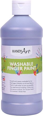 Handy Art Washable Finger Paint 16 ounce, Gold in Saudi Arabia