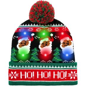 ZLIXING Christmas Hat Gag Gifts White Elephant Gifts Ideas Funny Novelty Cool Stocking Stuffers for Women Men Adults Kids in Kuwait