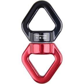 Azarxis 30KN Tree Swing Swivel Spinner, Safest Rotational Climbing Rope Devices Hanging Hook Accessory for Children’s Web Tree Swing Setting, Aerial Silks Dance