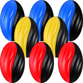 Lewtemi 8 Pcs Mini Foam Footballs for Kids Bulk, Fresh Colors in Kuwait