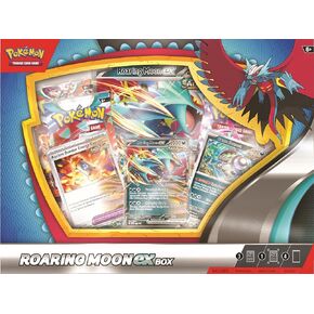 Pokémon TCG: Roaring Moon or Iron Valiant ex Box (One at Random) in Saudi Arabia