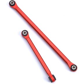 RCAWD Alloy Steering Link Set AXI214001 Servo Linkage Tie Rod for Axial 1/18 UTB18 Capra Trail Black