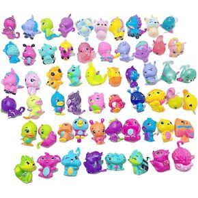 هايستايل مجموعة دمى حيوانات اليفة مصغرة مكونة من 30 قطعة، زينة كعكة انيمي ملونة، مجسمات حيوانات لطيفة من بلاستيك PVC in Kuwait