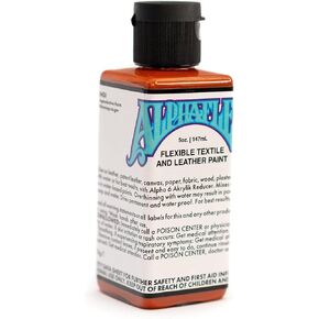 Alpha 6 AlphaFlex - عاجي - طلاء جلدي ونسيج متعدد الأوجه لتعديل الأحذية الرياضية، 2.5 أونصة