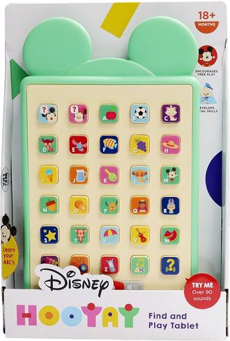 ديزني تابلت هوواي ميكي وميني ماوس للتعلم المبكر والاشياء والكلام للاعمار من 18 شهر فما فوق، متعدد الالوان (20396) in Kuwait
