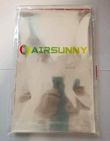 أكياس AIRSUNNY 100 قطعة مقاس 4 × 6 أكياس التشيلو/السيلوفان الشفافة القابلة للإغلاق جيدة للمخبوزات والشموع والصابون وأكياس البسكويت... in Kuwait