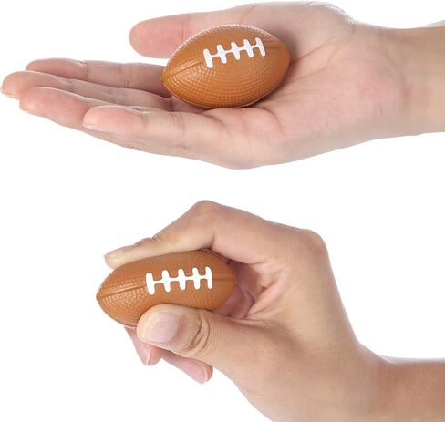 50 Pieces Football Stress Ball, Mini Foam Sports Ball, Foam Sports Ball for School Carnival Reward, Party Bag Gift Fillers in Saudi Arabia
