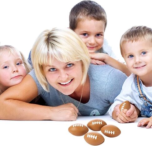 50 Pieces Football Stress Ball, Mini Foam Sports Ball, Foam Sports Ball for School Carnival Reward, Party Bag Gift Fillers in Saudi Arabia