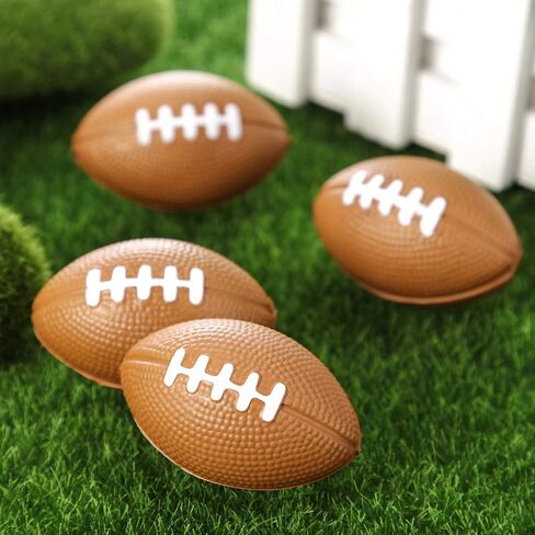 50 Pieces Football Stress Ball, Mini Foam Sports Ball, Foam Sports Ball for School Carnival Reward, Party Bag Gift Fillers in Saudi Arabia