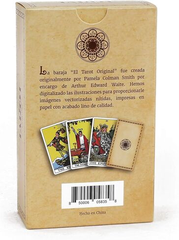 Cartas De Tarot Originales, Cartas Del Tarot En Espanol, Cartas Del Tarot De Las Brujas Con Guia para Principiantes, Alternativa A La Baraja De Tarot Rider Waite in Kuwait
