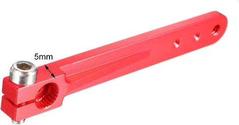 أذرع مؤازرة من الألومنيوم ذراع واحدة لخيط Futaba 25T 4-40# باللون الأحمر مقاس 2 بوصة in Kuwait