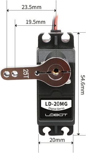 هاي وندر ابواق مؤازرة من الالومنيوم 25T، ذراع توجيه معدني بخيوط ام 3، ذراع توجيه معدني للسيارات التي تعمل بجهاز تحكم عن بعد والشاحنات والطائرات، فضي in Kuwait