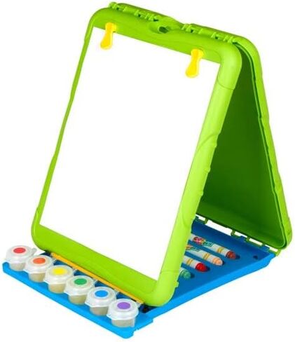 Crayola Color Wonder PJ Mask Travel Easel with 30 Bonus Pages Full Size Color Wonder Markers and Paints! in Saudi Arabia