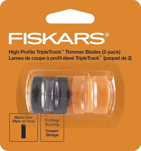 شفرات بديلة عالية الجودة من Fiskars TripleTrack 2/Pkg-Straight & Score، Style I in Saudi Arabia
