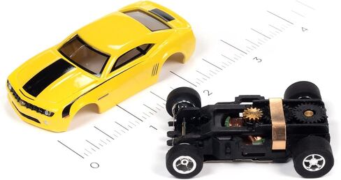 Auto World Xtraction 2010 Chevrolet Camaro (Yellow) HO Scale Slot Car in Saudi Arabia