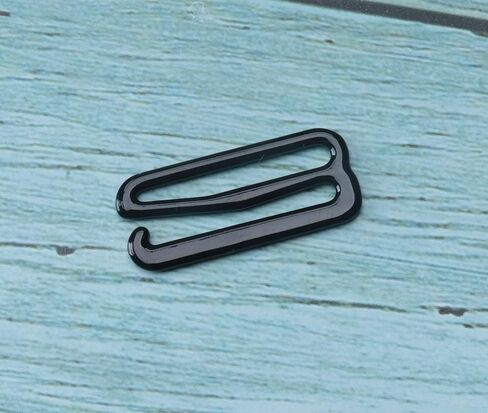 سوكا 20 قطعة من خطافات حمالة الصدر البديلة المعدنية السوداء لبدلة السباحة، حزام قابل للتعديل لملابس السباحة والملابس الداخلية واللباس الداخلي وحمالات رفيعة خياطة البيكيني وبدلات الاستحمام in Kuwait