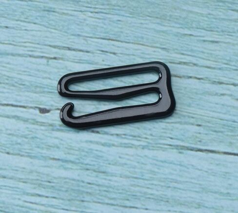 سوكا 20 قطعة من خطافات حمالة الصدر البديلة المعدنية السوداء لبدلة السباحة، حزام قابل للتعديل لملابس السباحة والملابس الداخلية واللباس الداخلي وحمالات رفيعة خياطة البيكيني وبدلات الاستحمام in Kuwait