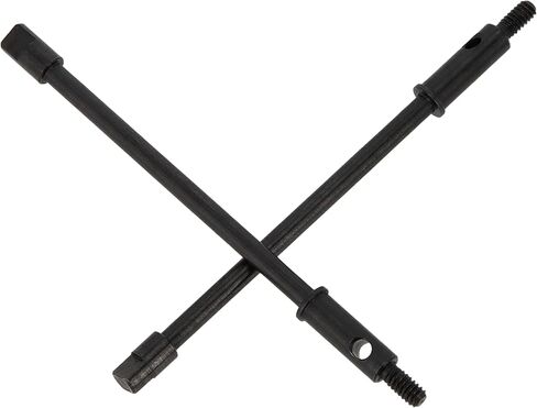 DKKY #45 Metal Steel CVD Steel Front Rear Axle Shaft Set for DKKY Portal Axle for Axial 1/24 RC Crawler Scx24 Upgrades Accessories Parts in Saudi Arabia