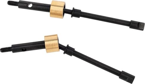 DKKY #45 Metal Steel CVD Steel Front Rear Axle Shaft Set for DKKY Portal Axle for Axial 1/24 RC Crawler Scx24 Upgrades Accessories Parts in Saudi Arabia