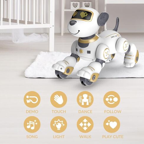 STEMTRON RC Robot Cat for Kids, Programmable Interactive Toy in Kuwait