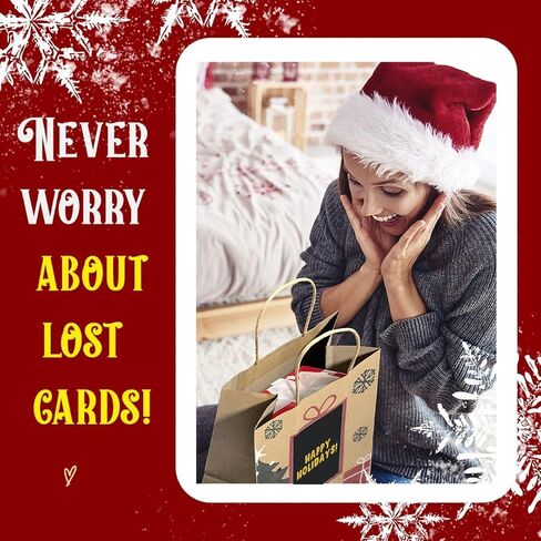 PURPLE LADYBUG 7 Brown Easter Gift Bags Medium Size with Handles – Personalized Teacher Appreciation Gift Bags & Tissue Paper Set – Sight Smell Touch Taste Sound Thank You Gift Bags in Kuwait