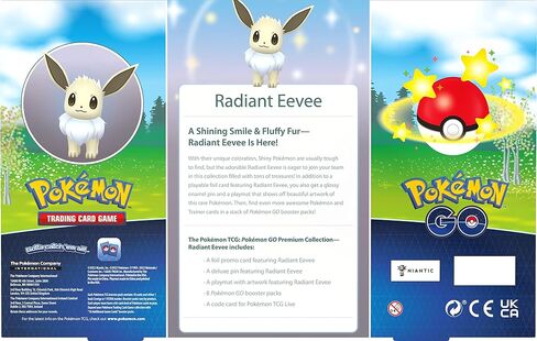 Pokemon TCG: Pokemon GO Premium Collection - Radiant Eevee in Saudi Arabia