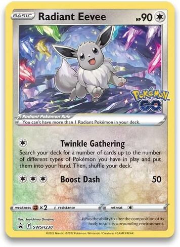 Pokemon TCG: Pokemon GO Premium Collection - Radiant Eevee in Saudi Arabia