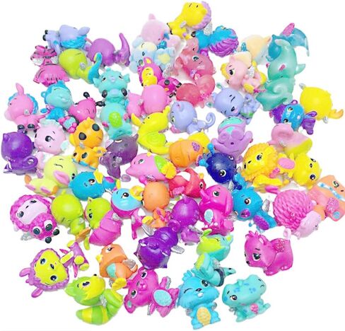هايستايل مجموعة دمى حيوانات اليفة مصغرة مكونة من 30 قطعة، زينة كعكة انيمي ملونة، مجسمات حيوانات لطيفة من بلاستيك PVC in Kuwait