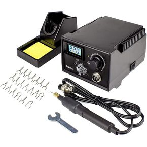 TEKCHIC 60W Professional Wood Burning Kit Single Detailer Wood Burner with 20 Wire Nibs Tipls Including Ball Tips in Kuwait