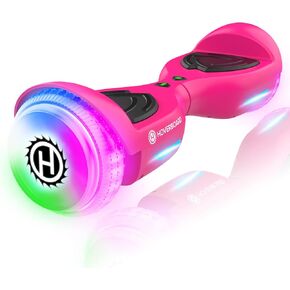 Trinity Max Hoverboard for Kids Ages 6-12, 6.5" LED Wheels & Music Speaker, Powerful Self Balancing Scooter for Kids Gifts, UL2272 Certified(Purple)