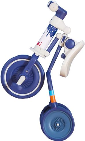 دراجة ثلاثية العجلات LUOOV 3 في 1 للأطفال من عمر 2-4 سنوات للأولاد والبنات - دراجة توازن الطفل - دراجة ثلاثية العجلات قابلة للطي بثلاث عجلات - مقعد قابل للتعديل - عجلات خلفية قابلة للتحويل in Kuwait