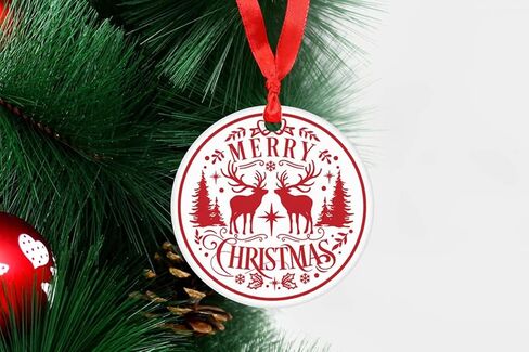 JAJADO Self Adhesive Christmas Silk Screen Stencils 9 Pcs, Winter Holiday Xmas Screen Print Transfers Chalk Mesh Stencils for Painting on Wood, Fabric, Glass, Pillow, Card, DIY Christmas Decoratio in Kuwait