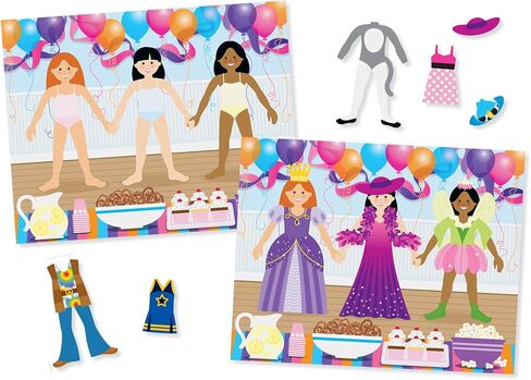 Melissa & Doug Reusable Sticker Pads Set: Fairies, Princess Castle, Play House, Dress-Up - 680+ Stickers in Saudi Arabia