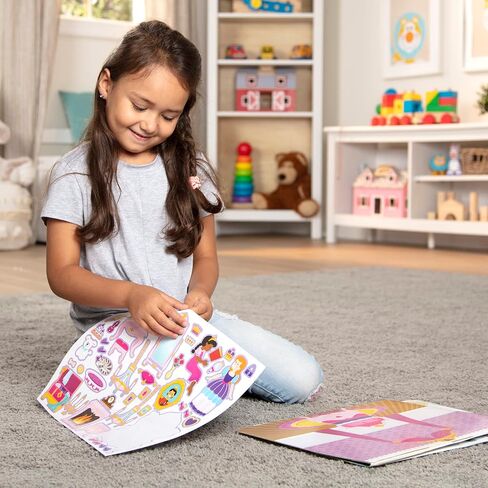 Melissa & Doug Reusable Sticker Pads Set: Fairies, Princess Castle, Play House, Dress-Up - 680+ Stickers in Saudi Arabia