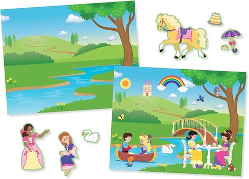 Melissa & Doug Reusable Sticker Pads Set: Fairies, Princess Castle, Play House, Dress-Up - 680+ Stickers in Saudi Arabia
