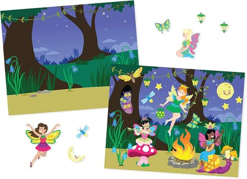Melissa & Doug Reusable Sticker Pads Set: Fairies, Princess Castle, Play House, Dress-Up - 680+ Stickers in Saudi Arabia