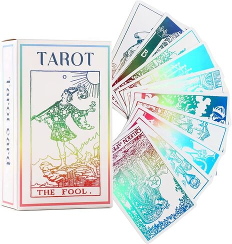 مجموعة بطاقات التارو من سينسيريز مع دليل للمبتدئين، مجموعات بطاقات عتيقة، لعبة فريدة لقراءة الطالع (مجسمة) in Kuwait