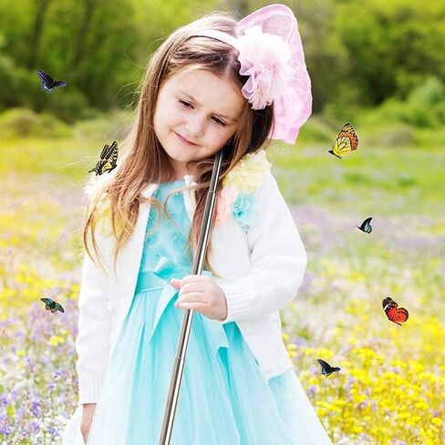 Kids Telescopic Butterfly Fishing Nets for Kids Catching Insect Net Outdoor Tools for Catching Bugs Fish Insect Ladybird, Extendable 34 Inches and Anti Slip Grip in Kuwait