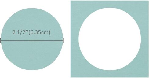 Bira Craft 2.5 inch Circle Lever Action Craft Punch for Paper Crafting Scrapbooking Cards in Saudi Arabia