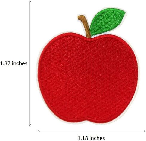 دودة الكتب Apple Pencil School Bus العودة إلى المدرسة مطرزة بالحديد على الرقع in Kuwait