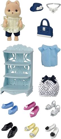 كاليكو كريترز مجموعة العاب عصرية، سلسلة تاون جيرل - قطة فارسية: تلبيس المخلوق الخاص بك بملابس أنيقة! in Kuwait