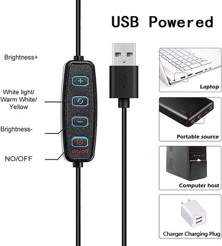 عدسة مكبرة مع ضوء، حلقة ضوء سيلفي مع حامل للهاتف الخلوي، ادوات مكبرة للرسم الماسي خماسي الابعاد، مصباح قراءة بمشبك على ضوء LED، مصباح مكتب بعدسة مكبرة 4 اضعاف in Kuwait