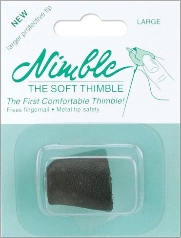 The Nimble Thimble Company Leather Thimble Size Large in Saudi Arabia